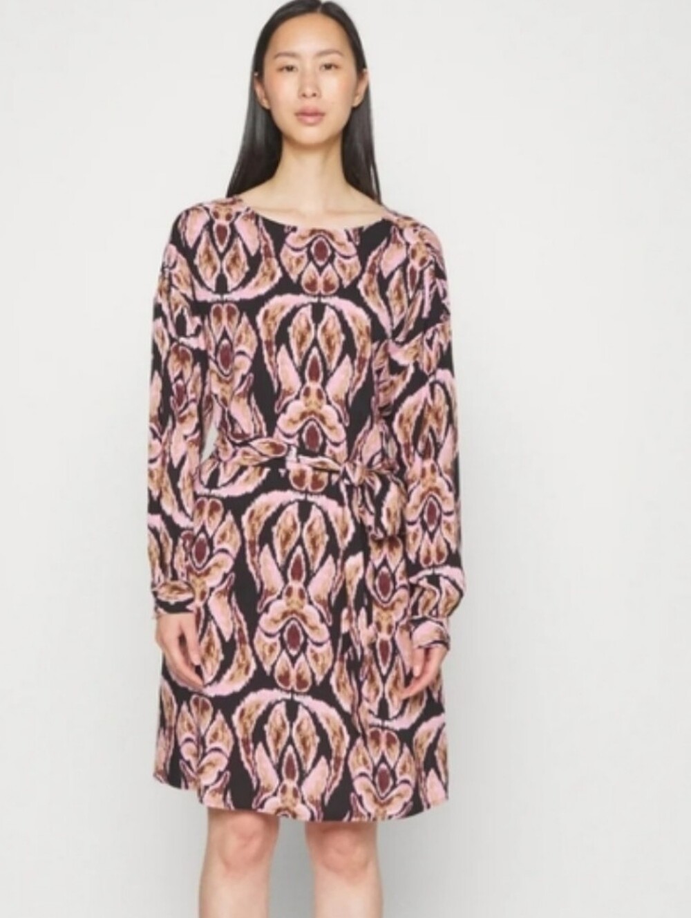 b.young | Byjosa Pink Brown Mix Dress